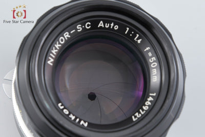 【中古】Nikon ニコン NIKKOR-S.C Auto 50mm f/1.4