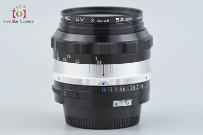 【中古】Nikon ニコン NIKKOR-S.C Auto 50mm f/1.4