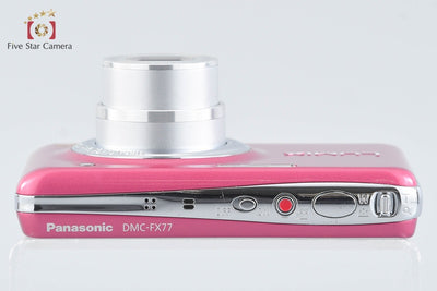 【中古】Panasonic パナソニック LUMIX DMC-FX77 グラマラスピンク コンパクトデジタルカメラ