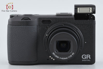 【中古】RICOH リコー GR DIGITAL IV ブラック コンパクトデジタルカメラ シャッター回数僅少