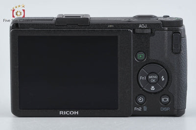 【中古】RICOH リコー GR DIGITAL IV ブラック コンパクトデジタルカメラ シャッター回数僅少