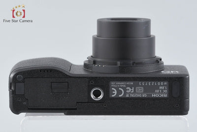 【中古】RICOH リコー GR DIGITAL IV ブラック コンパクトデジタルカメラ シャッター回数僅少
