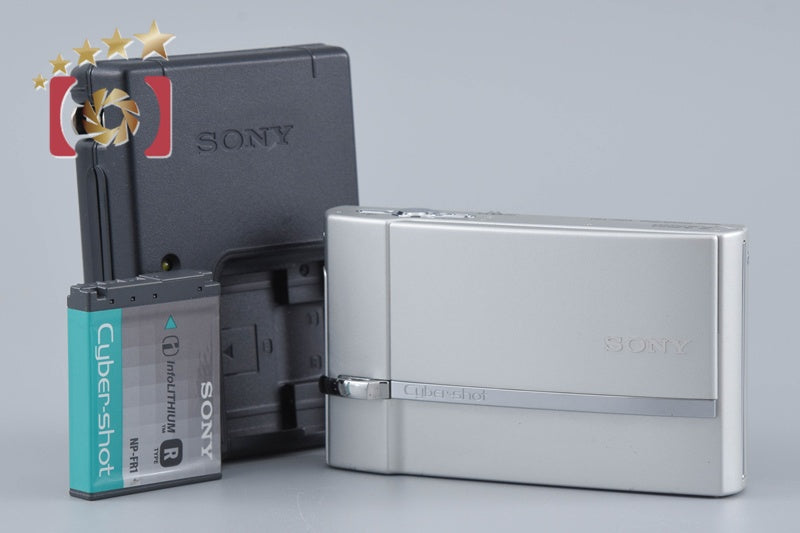 【中古】SONY ソニー Cyber-Shot DSC-T30 シルバー デジタルスチルカメラ
