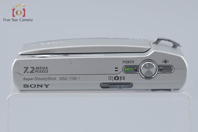 [Used] SONY Cyber-Shot DSC-T30 Silver Digital Still Camera