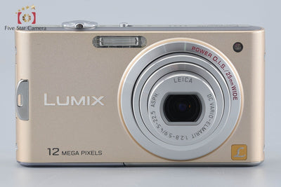 [Used] Panasonic LUMIX DMC-FX60 Gold Compact Digital Camera