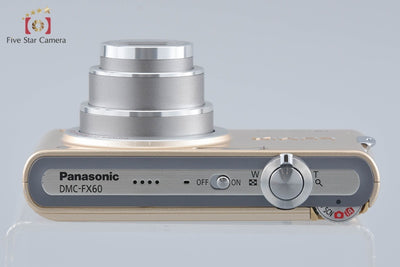 [Used] Panasonic LUMIX DMC-FX60 Gold Compact Digital Camera