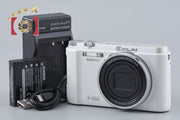 【中古】CASIO カシオ HIGH SPEED EXILIM EX-ZR1300 ホワイト コンパクトデジタルカメラ