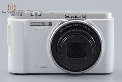 【中古】CASIO カシオ HIGH SPEED EXILIM EX-ZR1300 ホワイト コンパクトデジタルカメラ