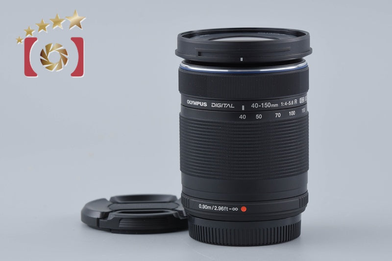 【中古】OLYMPUS オリンパス M.ZUIKO DIGITAL ED 40-150mm f/4-5.6 R ブラック