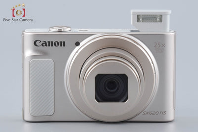 【中古】Canon キヤノン PowerShot SX620 HS ホワイト コンパクトデジタルカメラ