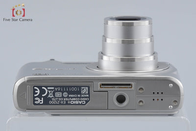 【中古】Casio カシオ EXILIM ZOOM EX-Z1200 シルバー コンパクトデジタルカメラ