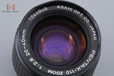 [Used] PENTAX Pentax 110 ZOOM 20-40mm f/2.8