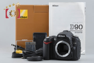 【中古】Nikon ニコン D90 デジタル一眼レフカメラ シャッター回数僅少 元箱付き