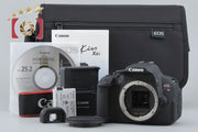 【中古】Canon キヤノン EOS Kiss X6i デジタル一眼レフカメラ シャッター回数僅少