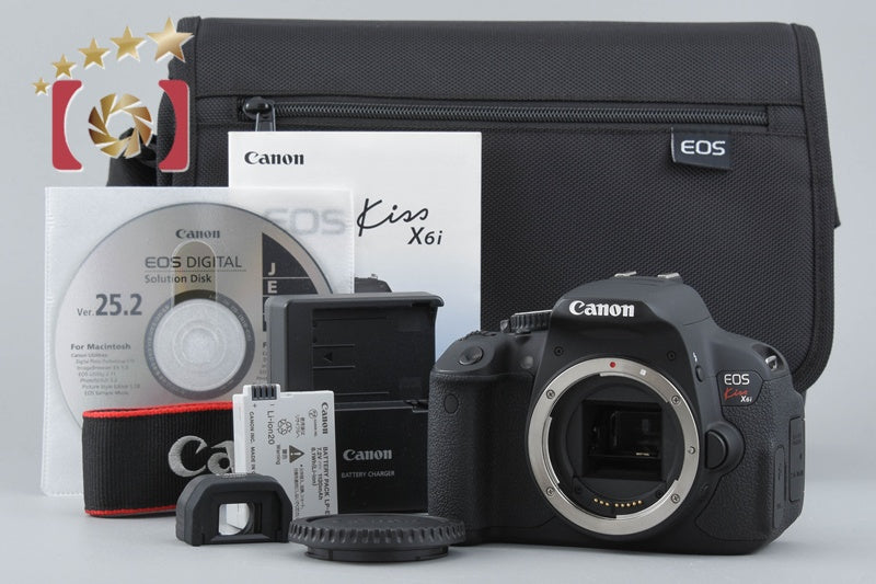 [Used] Canon EOS Kiss X6i Digital SLR Camera - Low Shutter Count