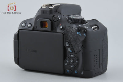【中古】Canon キヤノン EOS Kiss X6i デジタル一眼レフカメラ シャッター回数僅少