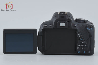 【中古】Canon キヤノン EOS Kiss X6i デジタル一眼レフカメラ シャッター回数僅少