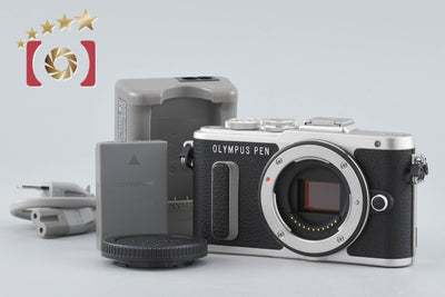 【中古】OLYMPUS オリンパス PEN E-PL8 ブラック ミラーレス一眼カメラ シャッター回数僅少