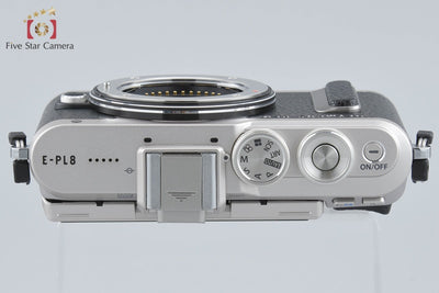 【中古】OLYMPUS オリンパス PEN E-PL8 ブラック ミラーレス一眼カメラ シャッター回数僅少