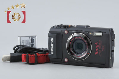 【中古】OLYMPUS オリンパス STYLUS TG-4 Tough ブラック 防水デジタルカメラ