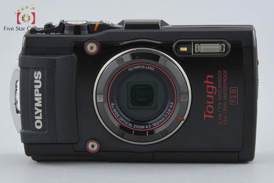 【中古】OLYMPUS オリンパス STYLUS TG-4 Tough ブラック 防水デジタルカメラ