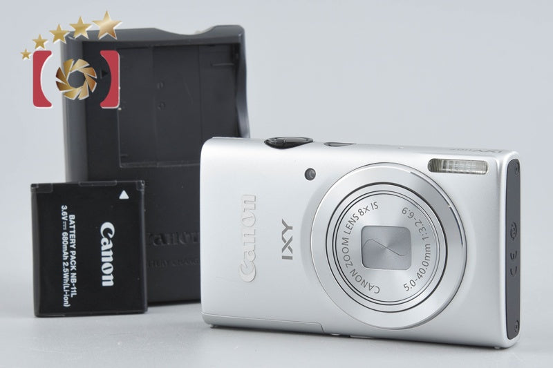 [Used] Canon IXY 110F Silver Compact Digital Camera