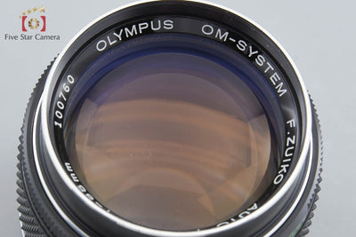 【中古】OLYMPUS オリンパス F.ZUIKO AUTO-T 85mm f/2