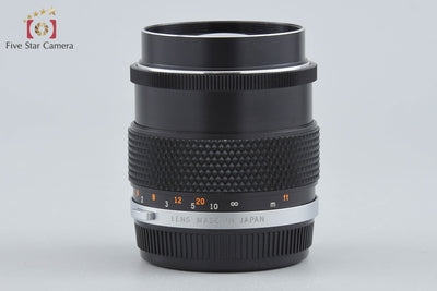 【中古】OLYMPUS オリンパス F.ZUIKO AUTO-T 85mm f/2