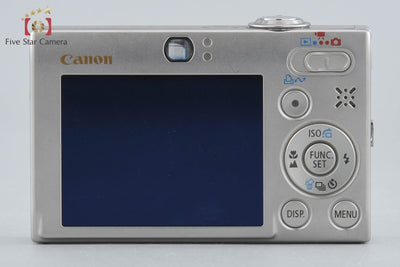 【中古】Canon キヤノン IXY Digital 25 IS シルバー コンパクトデジタルカメラ