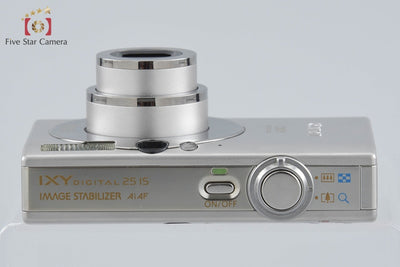 【中古】Canon キヤノン IXY Digital 25 IS シルバー コンパクトデジタルカメラ