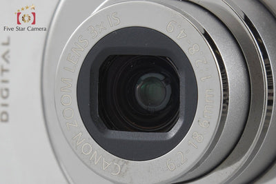 【中古】Canon キヤノン IXY Digital 25 IS シルバー コンパクトデジタルカメラ