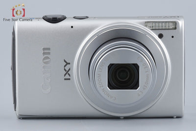 【中古】Canon キヤノン IXY 620F シルバー コンパクトデジタルカメラ 元箱付き