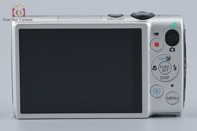 【中古】Canon キヤノン IXY 620F シルバー コンパクトデジタルカメラ 元箱付き