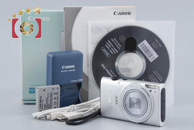 【中古】Canon キヤノン IXY 610F シルバー コンパクトデジタルカメラ 元箱付き