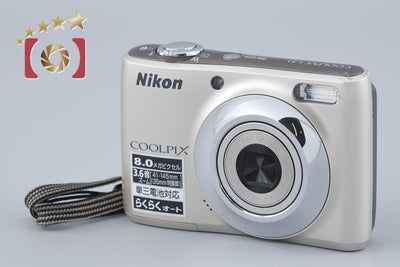 【中古】Nikon ニコン COOLPIX L21 シルバー コンパクトデジタルカメラ