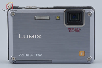 【中古】Panasonic パナソニック LUMIX DMC-FT1 ソリッドシルバー コンパクトデジタルカメラ 元箱付き