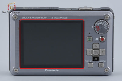 【中古】Panasonic パナソニック LUMIX DMC-FT1 ソリッドシルバー コンパクトデジタルカメラ 元箱付き