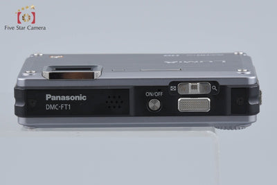【中古】Panasonic パナソニック LUMIX DMC-FT1 ソリッドシルバー コンパクトデジタルカメラ 元箱付き
