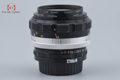 【中古】Nikon ニコン NIKKOR-S Auto 55mm f/1.2