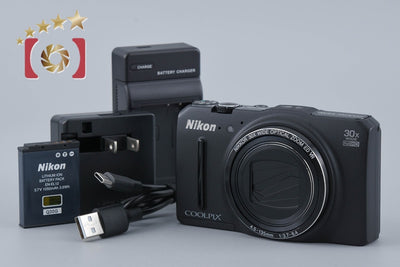 【中古】Nikon ニコン COOLPIX S9700 プレシャスブラック コンパクトデジタルカメラ