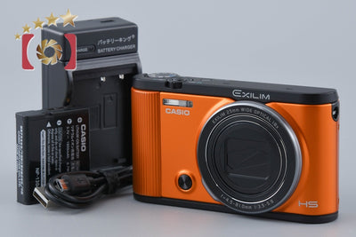 【中古】CASIO カシオ HIGH SPEED EXILIM EX-ZR1600 オレンジ コンパクトデジタルカメラ