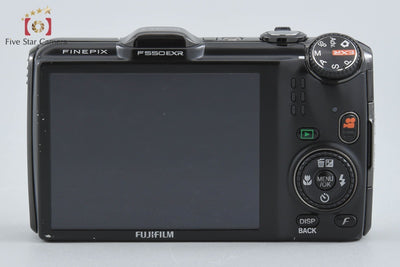 【中古】FUJIFILM 富士フイルム FINEPIX F550EXR ブラック コンパクトデジタルカメラ