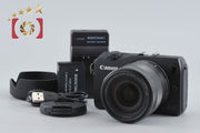 【中古】Canon キヤノン EOS M EF-M 18-55 IS STM レンズキット ブラック