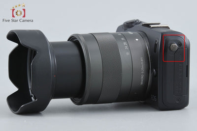 【中古】Canon キヤノン EOS M EF-M 18-55 IS STM レンズキット ブラック