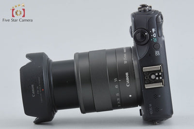 【中古】Canon キヤノン EOS M EF-M 18-55 IS STM レンズキット ブラック