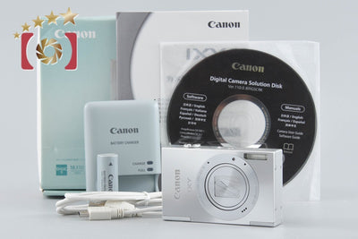 【中古】Canon キヤノン IXY 3 シルバー コンパクトデジタルカメラ 元箱付き