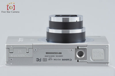 【中古】Canon キヤノン IXY 3 シルバー コンパクトデジタルカメラ 元箱付き