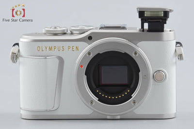 【中古】OLYMPUS オリンパス PEN E-PL9 ホワイト EZ ダブルズームキット シャッター回数僅少 元箱付き