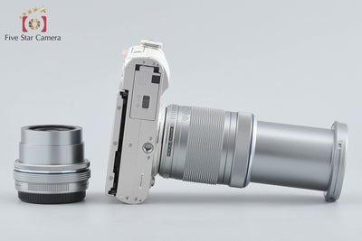 【中古】OLYMPUS オリンパス PEN E-PL9 ホワイト EZ ダブルズームキット シャッター回数僅少 元箱付き
