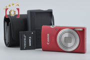 [Used] Canon IXY 200 Red Compact Digital Camera